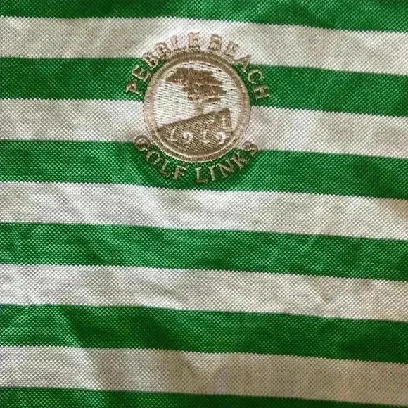 Fairway & Greene Green Stripe Polo SZ XL - Picture 4 of 4